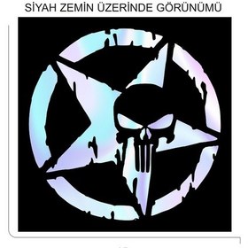 Resim Army Yıldız Hologram 2 Li Sticker 5 