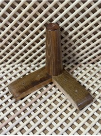 Resim LEGORA WOOD DESİNG 1. Sınıf Gürgen Ağacı 15 Cm Koyu Ceviz Mobilya Koltuk Tv Ünitesi Yükseltme Ayakları 8'li Set 