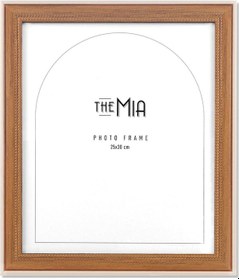 Resim The Mia Retrato Fotoğraf Çerçevesi Krem 30x25 Cm 