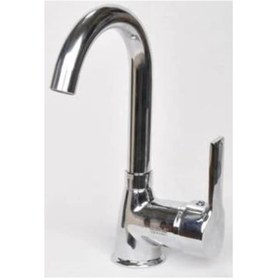 Resim Euromix Delta Kuğu Mutfak Eviye Lavabo Bataryası 