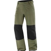 Resim Salomon Transfer Puff Pant Erkek Yeşil Kayak Pantolonu 