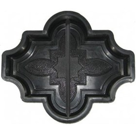 Resim Plastik Parke Taşı Kalıbı Tekli Zambak Dikey 1/2 4,5 Cm (10 Ad) 