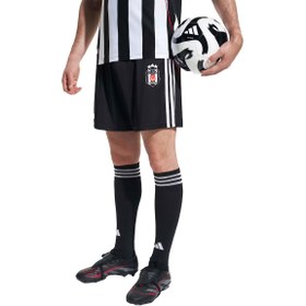 Resim Beşiktaş Erkek Siyah Futbol Şortu JD1417 
