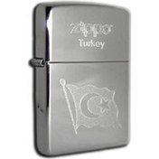 Resim Zippo Turkish Flag & Zippo Çakmak - 250-030671 