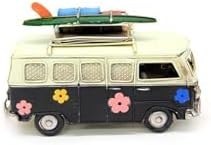 Resim Dekoratif Metal Minibüs Çerçeveli ve Kumbaralı 1210E-3394SS 