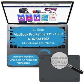Resim Apple Uyumlu MacBook Pro Kılıf 13 İnç Dog01 Eski Hdmı'lı Model 2012-2015 A1425 A1502 İle Açık Mavi 
