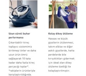 Resim TEFAL Pro Express Ultimate II GV9720-590 g/dk Şok Buhar & 170 g/dk Sürekli Buhar Kazanlı Ütü-Yüksek Tefal Kalitesi-Yün&Hav Temizleyici Hediyeli 
