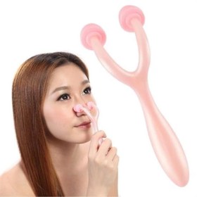 Resim Dolaşım Arttırıcı Burun İnceltici Şekillendirici Yüz Burun Masaj Aleti 