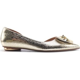 Resim Nine West Lılıana 5fx Altın Kadın Babet 000000000101928924 Altın 