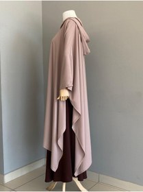 Resim Genel Markalar Medine Ipeği Kapüşonlu Yazlık Panço 