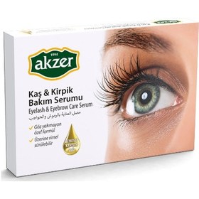Resim Akzer Kaş Kirpik Serumu 14ml 