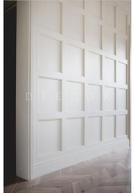 Resim Diecor Dekoratif Boyanabilir 20 Adet 7,5 Cm Polistren Duvar Çıtası Beyaz 70 X 10 Model:xa148 