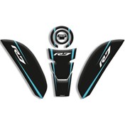 Resim MOTOSEPETİM YAMAHA R6 TANK PAD SET (2021/2024) UYUMLU 03 