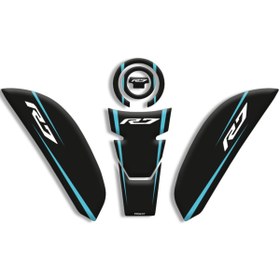 Resim MOTOSEPETİM YAMAHA R6 TANK PAD SET (2021/2024) UYUMLU 03 