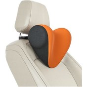 Resim A09 Araba Koltuğu Kafalık Hafızalı Köpük Rahat Boyun Yastığı, Stil: Standsız Turuncu Diğer 