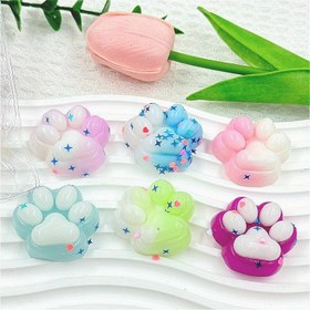 Resim 6 adet Renkli TPR Kedi Pati Oyuncakları - İç ve Dış Mekan Oyunları İçin Yumuşak, Oyun Sever Tasarım, Eğitim ve Eğlence İçin İdeal, Kapalı Kedi Oyuncakları | Oyun Sever Kedi Pati | Yumuşak Pati Oyuncakları 