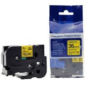 Resim photo print Brother P-touch Muadili Sarı Etiket 36 Mm Tze-tape Aze661 