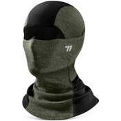 Resim West Bıkıng Yp0201448 Kış Açık Bisiklet Kayak Şapka Sıcak Rüzgar Geçirmez Yüz Boyun Kapağı Yeşil 