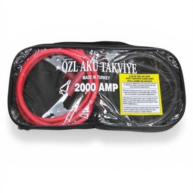 Resim Akü Takviye Kablosu 2000 Amp 2.20 M 