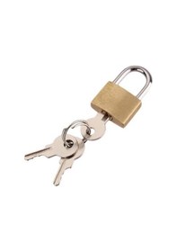 Resim 32mm Sarı Asma Kilit 