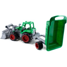 Resim Mixoyuncak Oyuncak Traktör Kepçeli Römork Set 45 cm 