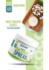 Resim Prime Nutrition Smooth Coconut Protein Spread 350 Gram Hindistan Cevizi Kreması 