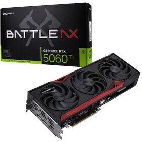 Resim Colorful BattleAX GeForce RTX 5060Ti NB EX 8GB-V GDDR7 128Bit 8GB Gaming (Oyuncu) Ekran Kartı 