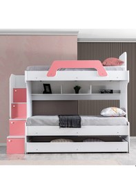 Resim Setaymobilya Ranza, Inci Pembe 3 Lü Ranza + 2 Adet Comfort Yatak 