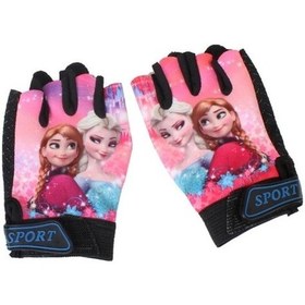 Resim Tex Likralı Karakterli Çocuk Bisiklet Eldiveni 