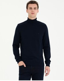 Resim Pierre Cardin Erkek Lacivert Triko Kazak 50276162-vr033 Lacivert 