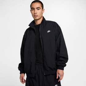 Resim Nike Club Oversized Erkek Siyah Ceket 