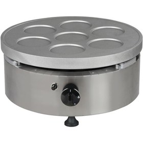 Resim OMAKE KRP11.N.11 Tekli Teflonsuz 7 Bölmeli Krep Makinesi, Doğalgazlı 