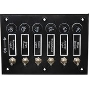 Resim Her Biri Bağımsız Sigorta Korumasına Sahip 6 Grup Sarsıntı Anahtarı Aos3045 Anahtar Paneli Deniz Güçlendirmesi 