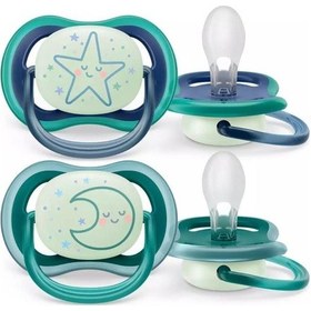 Resim Philips Avent Ultra Air Gece Emzik 6- 18 Ay Erkek 