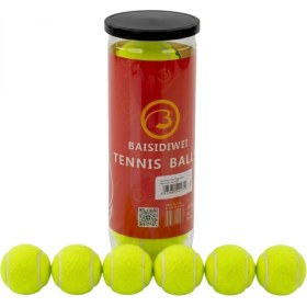 Resim Marsilyan Dayanıklı Tenis Topu 6’lı Set Yüksek Zıplama ve Uzun Ömür 