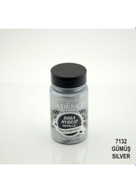 Resim Cadence Dora Hibrit Metalik Boya 90 Ml. 7132 Gümüş 