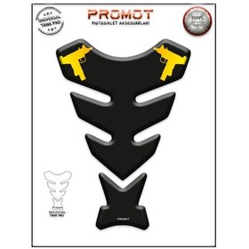 Resim Motosiklet 3d Kabartmalı Üniversal Tankpad 201 