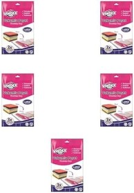 Resim Vindex Vakumlu Giyisi Yastık Yorgan Saklama Torbası Poşeti Hurç - Large - 50x70 Cm. - 5 Paket 