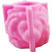 Resim 3d Aslan Mum Silikon Kalıp Aslan Başlı Reçine Silikon Kalıp Aslan Ev Dekorasyonu Beton Alçı Çimento Silikon Kalıp 