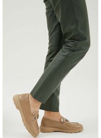 Resim Tamer Tanca Kadın Hakiki Deri Vizon Rugan Loafer Ayakkabı 33 8891-1 Bn Ayk Y23 Vızon Krsk Rgn Vizon 