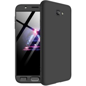 Resim Microsonic Galaxy J7 Prime 2 Kılıf Double Dip 360 Protective Siyah 