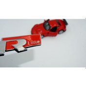 Resim Volkswagen R Line Ön Panjur Izgara Vidalı 3D Krom Metal Logo (548706042) 