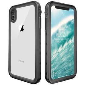 Resim Canpay Apple iPhone X Uyumlu Magsafe Özellikli Waterproof (2 Metre) Su Geçirmez Tıpalı Kılıf 