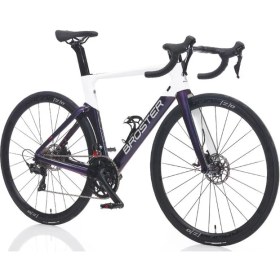 Resim Broster Aero CR-4000 105 Set Full Karbon 54 cm Yol Yarış Bisikleti Parlak Gri 