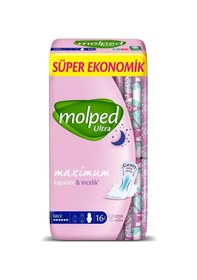 Resim Mey İthalat Ultra Hijyen Anatomik Gece Ped Süper Eko 16 Adet 
