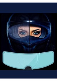 Resim Mucit Home Motosiklet Kaskı Için Yağmur Kaydırıcı Buğu Önleyici 