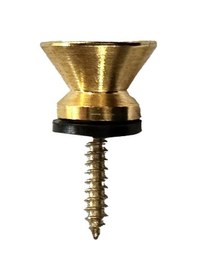 Resim Midex Pm1 Gold Metal Kaliteli Gitar Askı Pimi Omuz Askısı Takmak İçin Vida Pim 