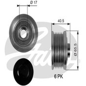 Resim GATES Oap7032 Alternator Kasnagi (FİAT: DOBLO 1.9JTD 05-/OPEL: ASTRA H 1204413 9949129 (WC139122) 