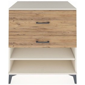 Resim Kronos Şifonyer Tek Raflı 2 Çekmeceli 88x59x96 Aytaşı-çam Aytaşı 