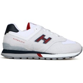 Resim Hammer Jack Hakiki Deri Beyaz Puruty-Laci-Kırmızı Kadın Ayakkabı - 545252193 